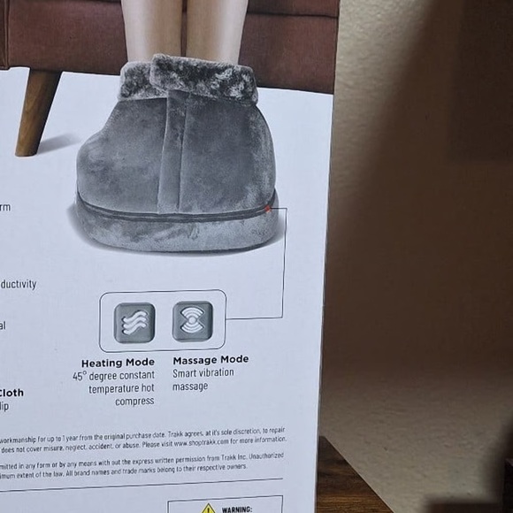 Trakk Shiatsu Foot and Back Heating Massager - Picture 11 of 13